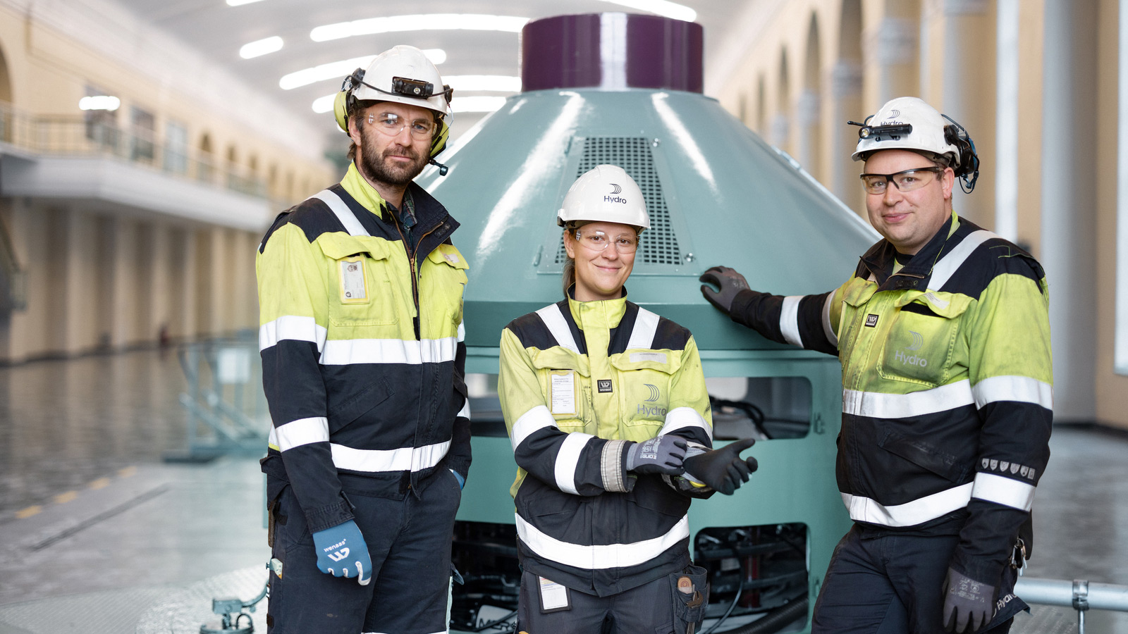 Colleagues in Hydro's Energy business area