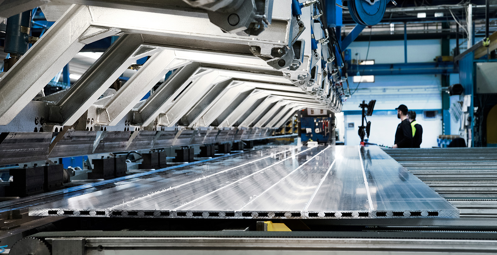 Extrusion process in Finspong, Sweden