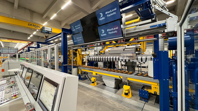 Strangpresse P22 in Rackwitz