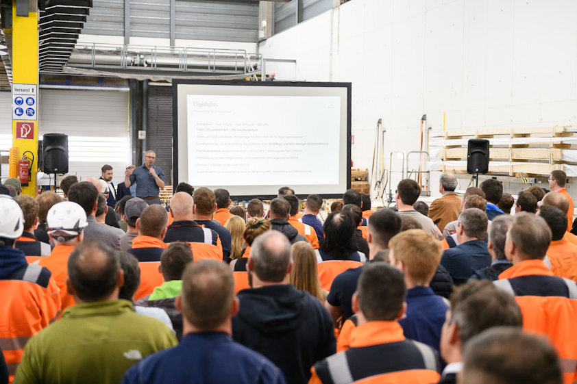 Vortrag zum Spatenstich Nenzing