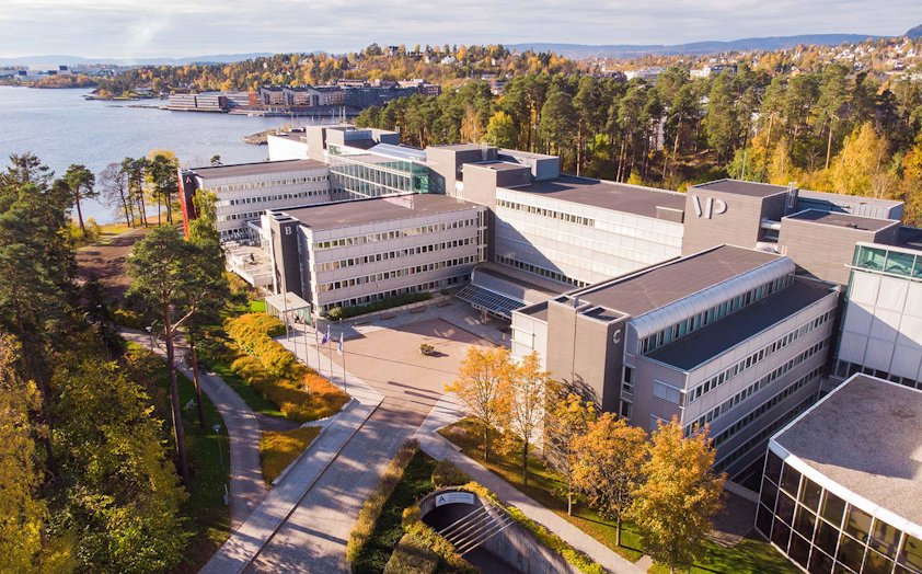 Hydro's head office at Vækerø in Oslo.