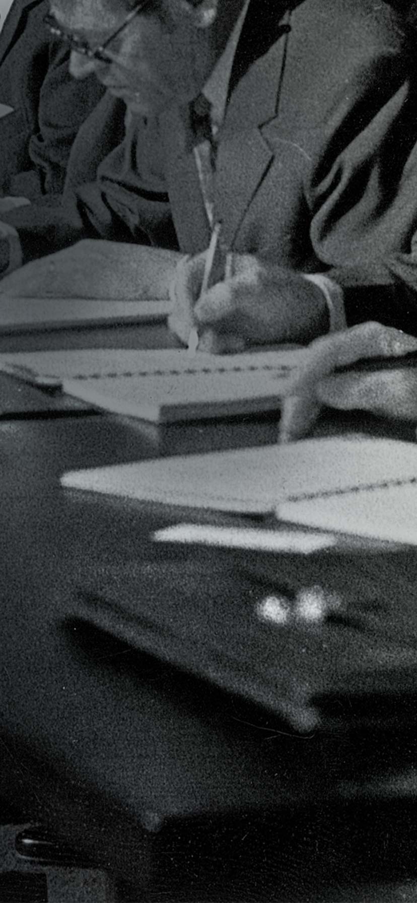 Signering av kontrakt