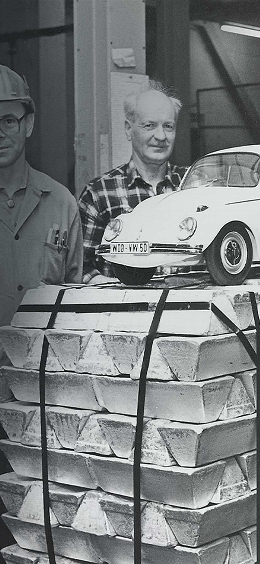 Barrer med magnesium til Volkswagens boble