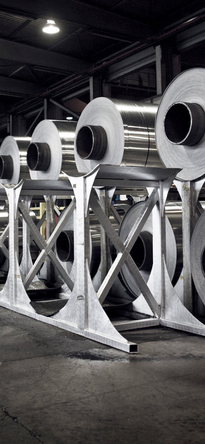 Hydros valseverk i Holmestrand