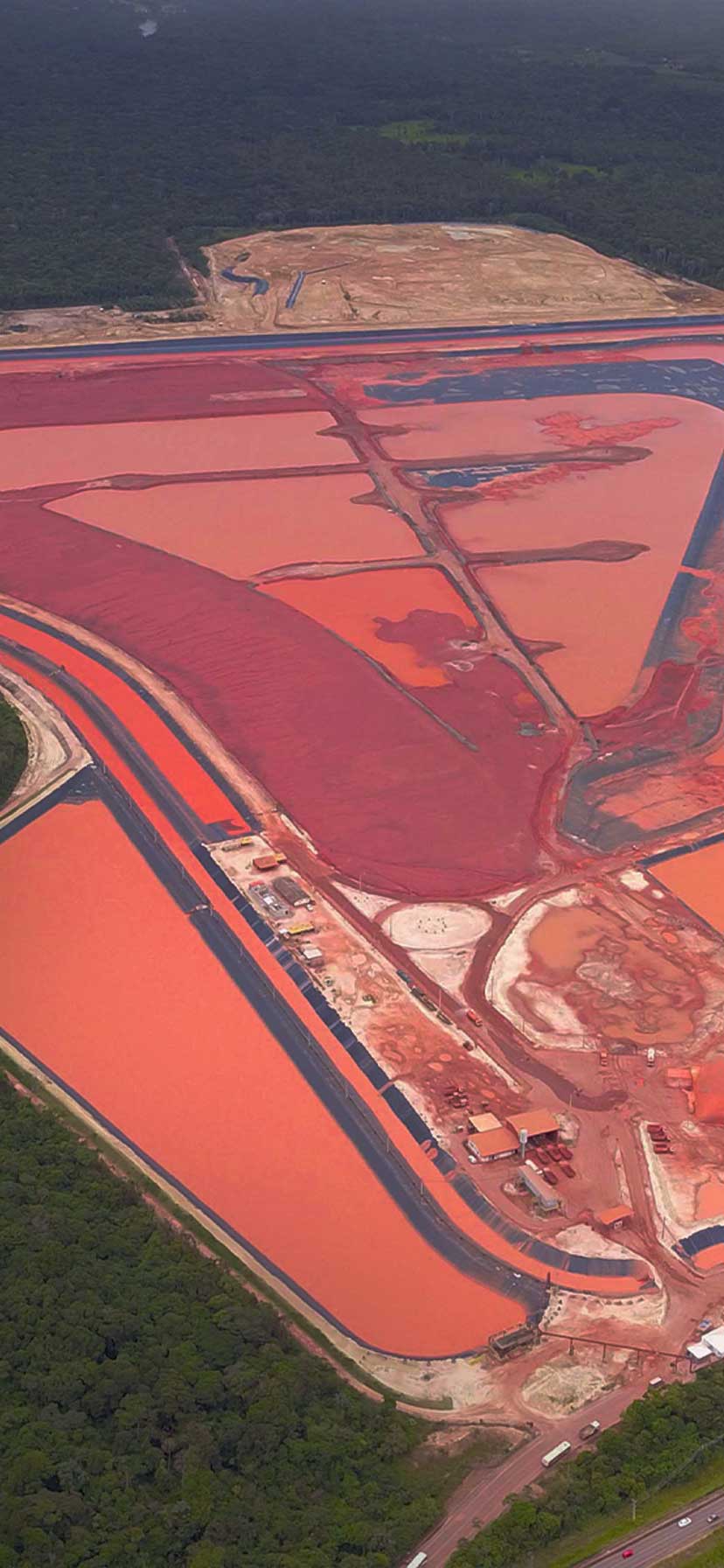 Bauksittrest-deponi ved Alunorte